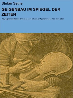 cover image of GEIGENBAU IM SPIEGEL DER ZEITEN